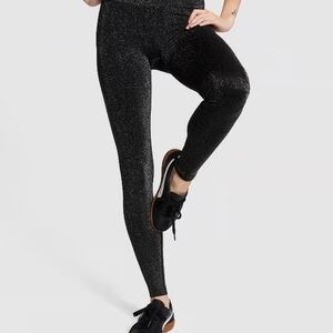 Sparkle Black Women's Leggings